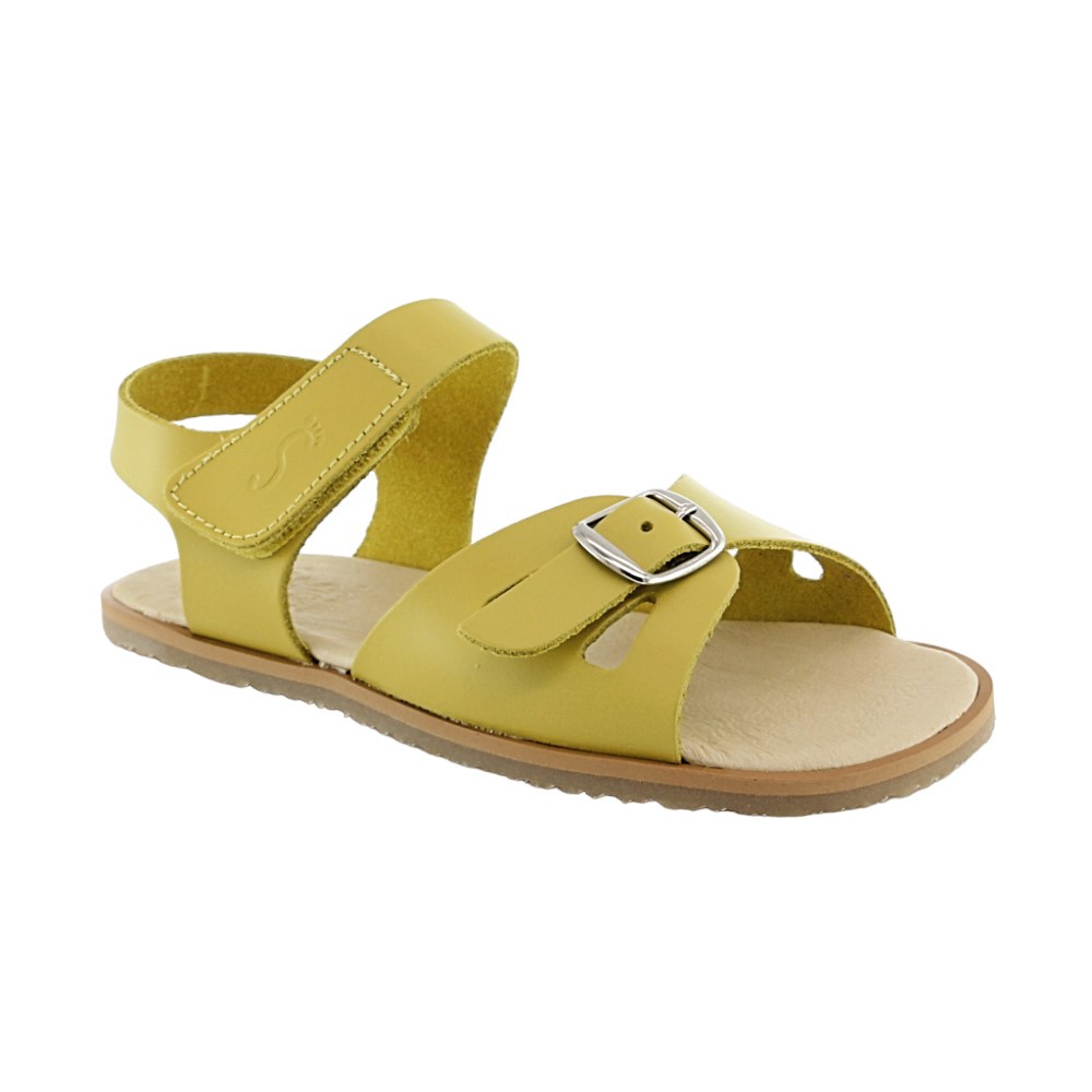 Sandalias barefoot Flexi Nens Hebilla SW Amarillo
