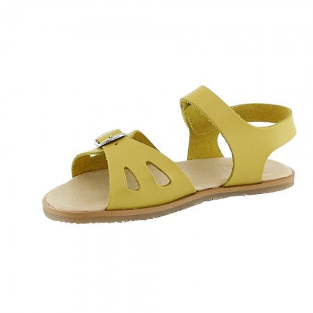 Sandalias barefoot Flexi Nens Hebilla SW Amarillo