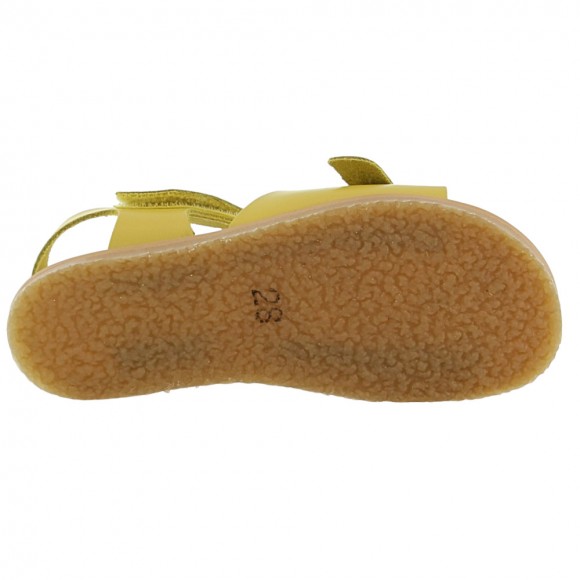 Sandalias barefoot Flexi Nens Hebilla SW Amarillo