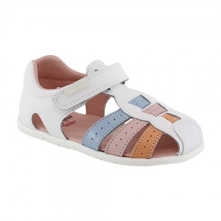 Sandalias respetuosas Pablosky 037707 Blanco-Multi