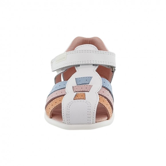 Sandalias respetuosas Pablosky 037707 Blanco-Multi