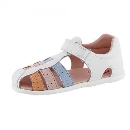 Sandalias respetuosas Pablosky 037707 Blanco-Multi