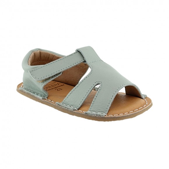 Sandalias respetuosas Velcro Alegria Turquesa