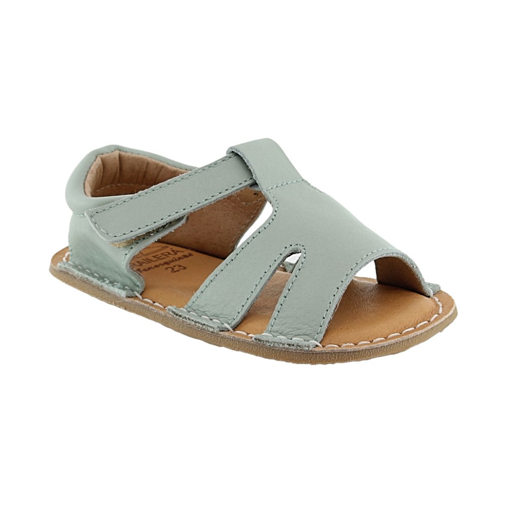 Sandalias respetuosas Velcro Alegria Turquesa