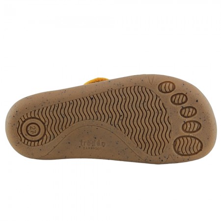 Zapatillas de casa barefoot Froddo Wooly Amarillo