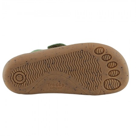 Zapatillas de casa barefoot Froddo Wooly Verde