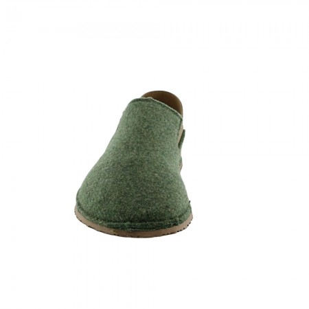 Zapatillas de casa Froddo barefoot Slip-on Wooly Verde