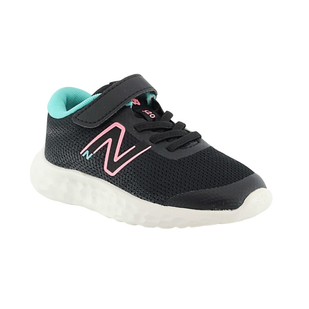 Zapatillas New Balance 520 Negro-Rosa