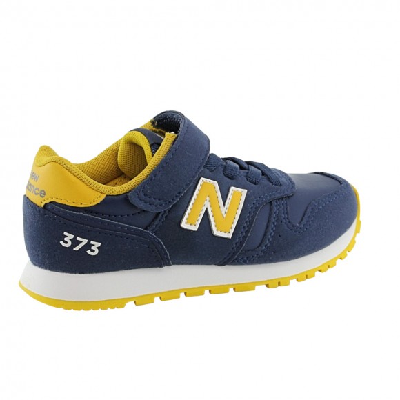 Zapatillas New Balance 373 Azul-Amarillo 2v