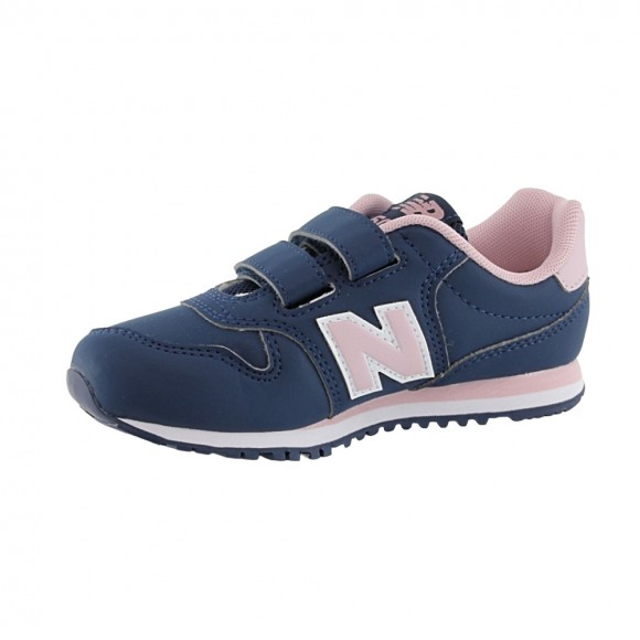 Zapatillas New Balance 500 Azul-Rosa