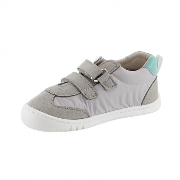 Zapatos barefoot Piruflex PF174-6 Gris claro Amarillo