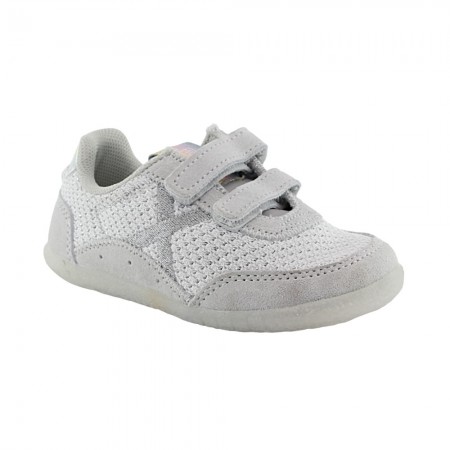Zapatillas Munich Baby Koda Gris-Blanco