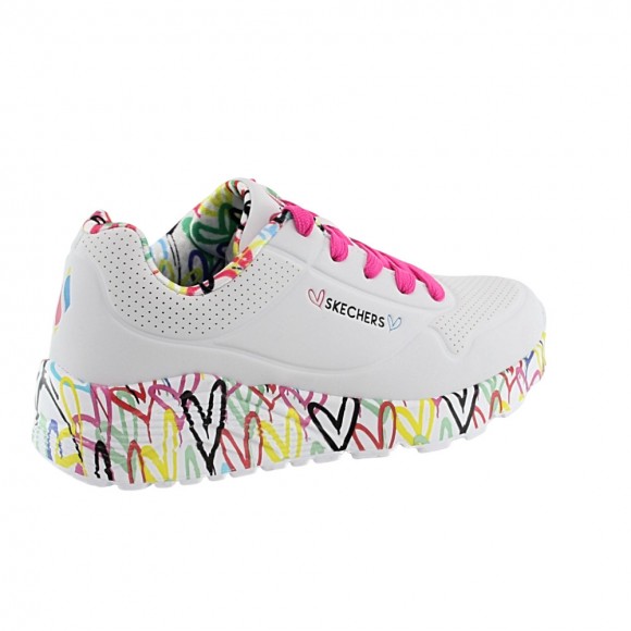 Zapatillas Skechers Uno Lite Lovely Blanco