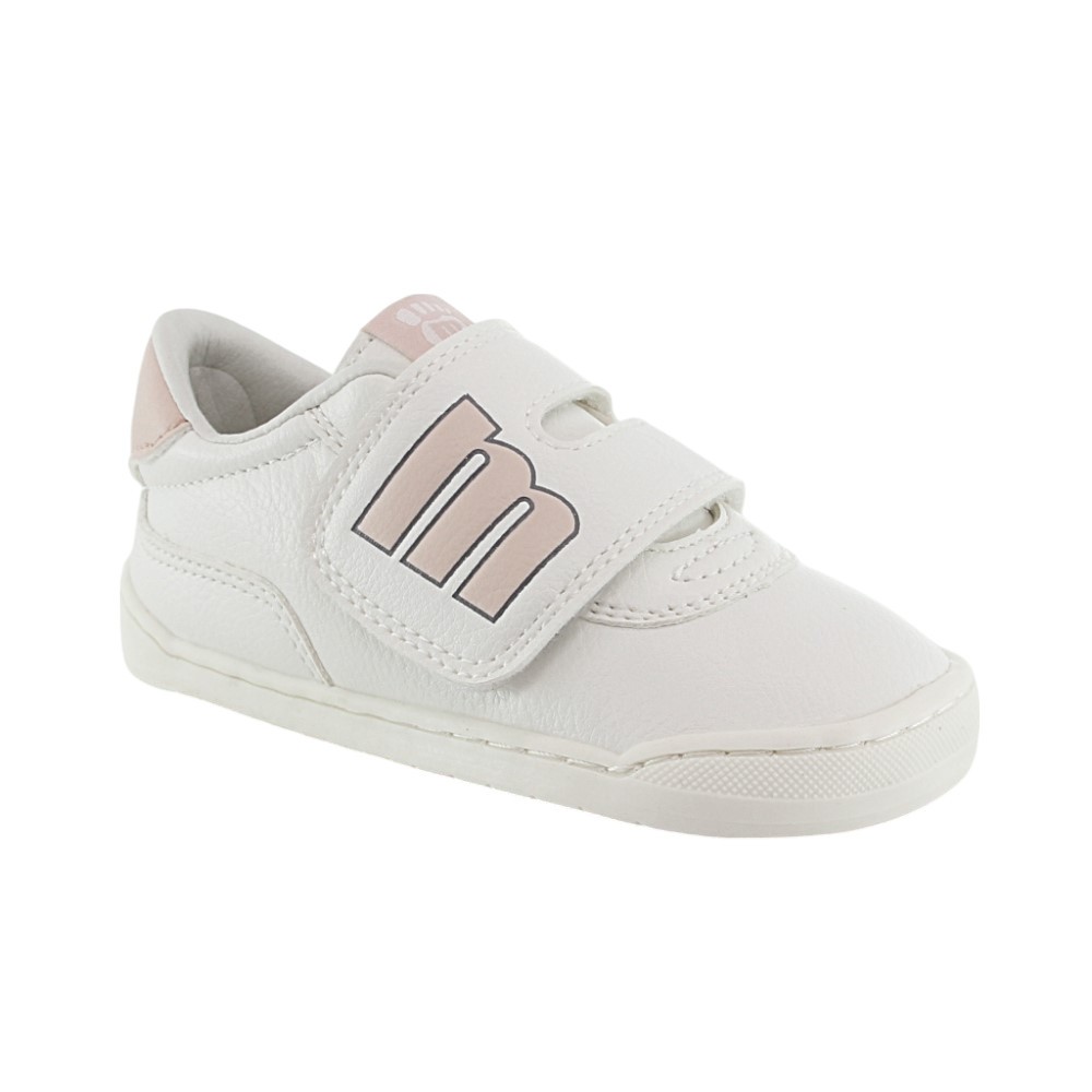 Zapatillas respetuosas Mustang Free 48909 Blanco-Rosa