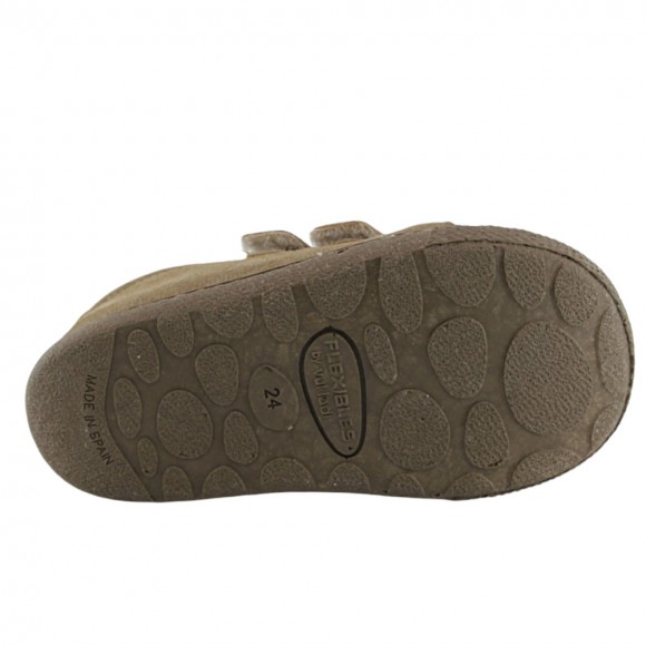 Calzado barefoot Flexibles by Vulladi Velcros Verde