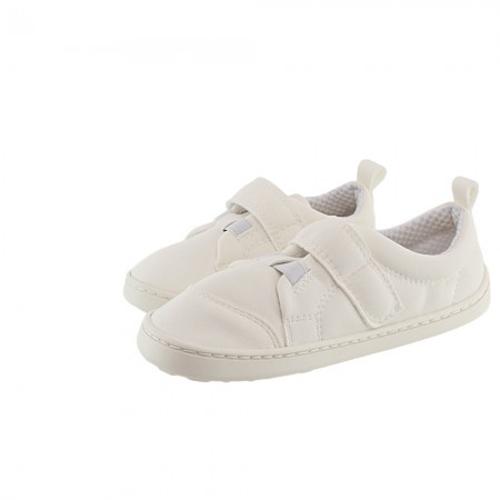 Zapatillas barefoot Baby Lobitos Tiza Blanco