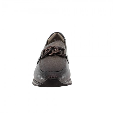 Zapatos mocasines veganos Jana 24766 Gris