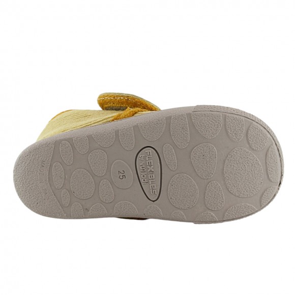 Zapatillas de casa Flexibles by Vulladi 6196 Mostaza