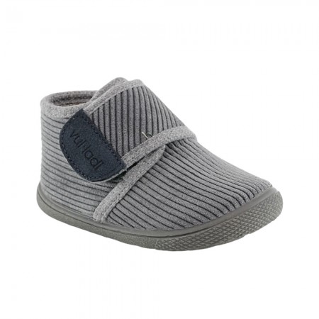 Zapatillas de casa Flexibles by Vulladi 6196 Gris