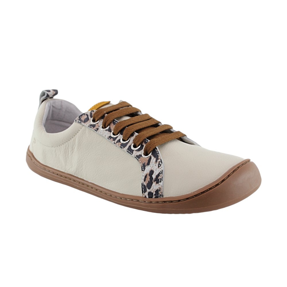 Zapatos barefoot Flexi Nens 8410 Beige-Leopardo