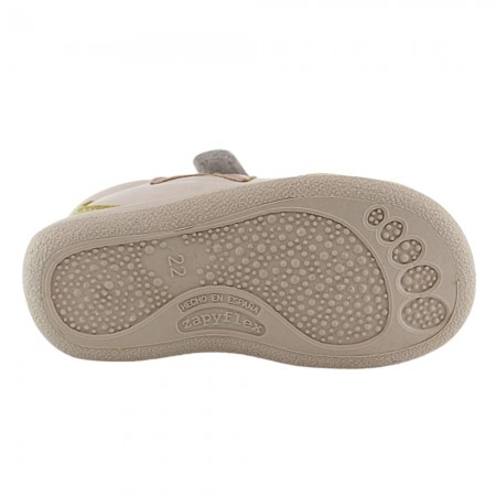 Zapatos respetuosos Zapyflex Jooguin velcro y elástico Multicolor