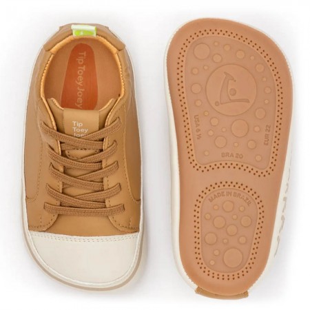 Zapatos respetuosos Tip Toey Joey Funky Roar Camel