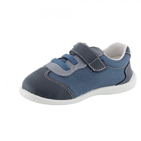 Zapatos respetuosos ZapyFlex Velcro y elástico Azul