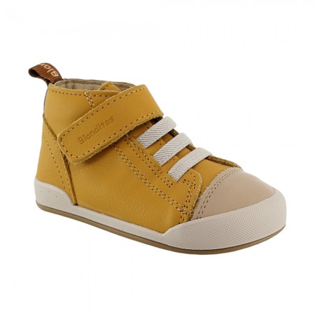 Botines barefoot Blanditos Boston Ocre