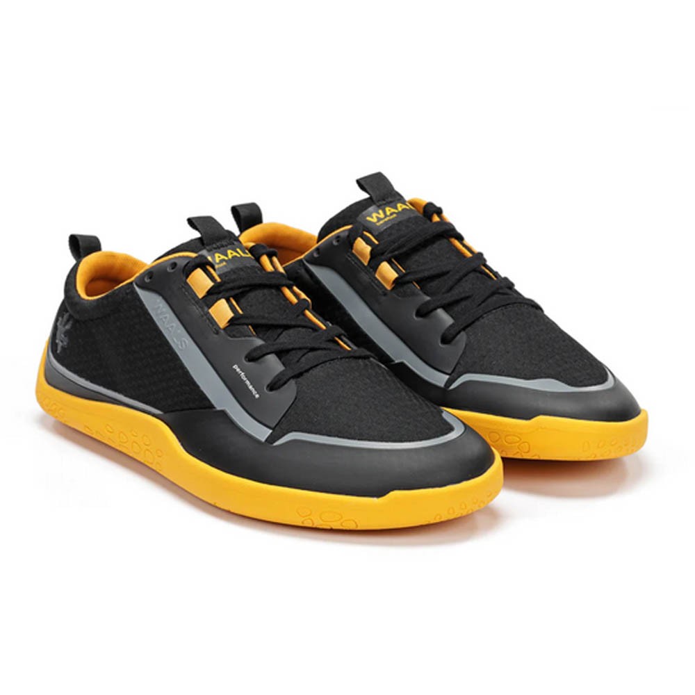 Zapatos barefoot Waals Hybrid Negro-Naranja