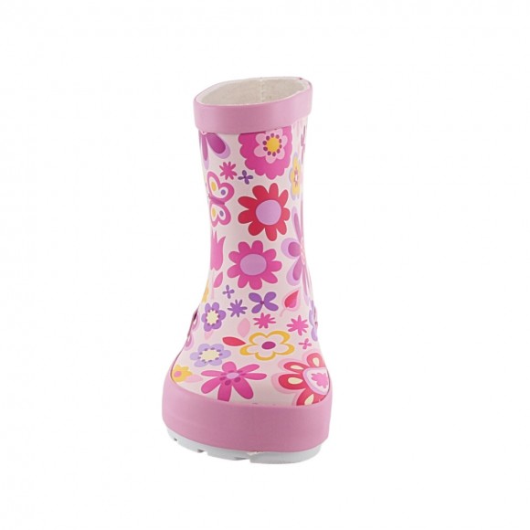 Botas de agua BAREFOOT Koel Flowers Fucsia