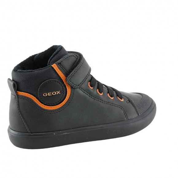 Zapatos Geox Gisly Negro-Naranja