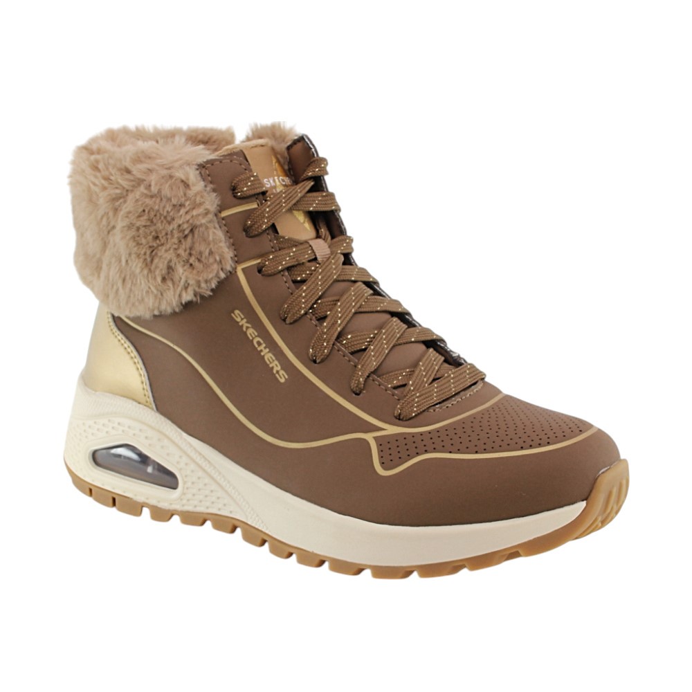 Botines Skechers Uno Rugged Marrón