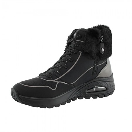 Botines Skechers Uno Rugged Negro