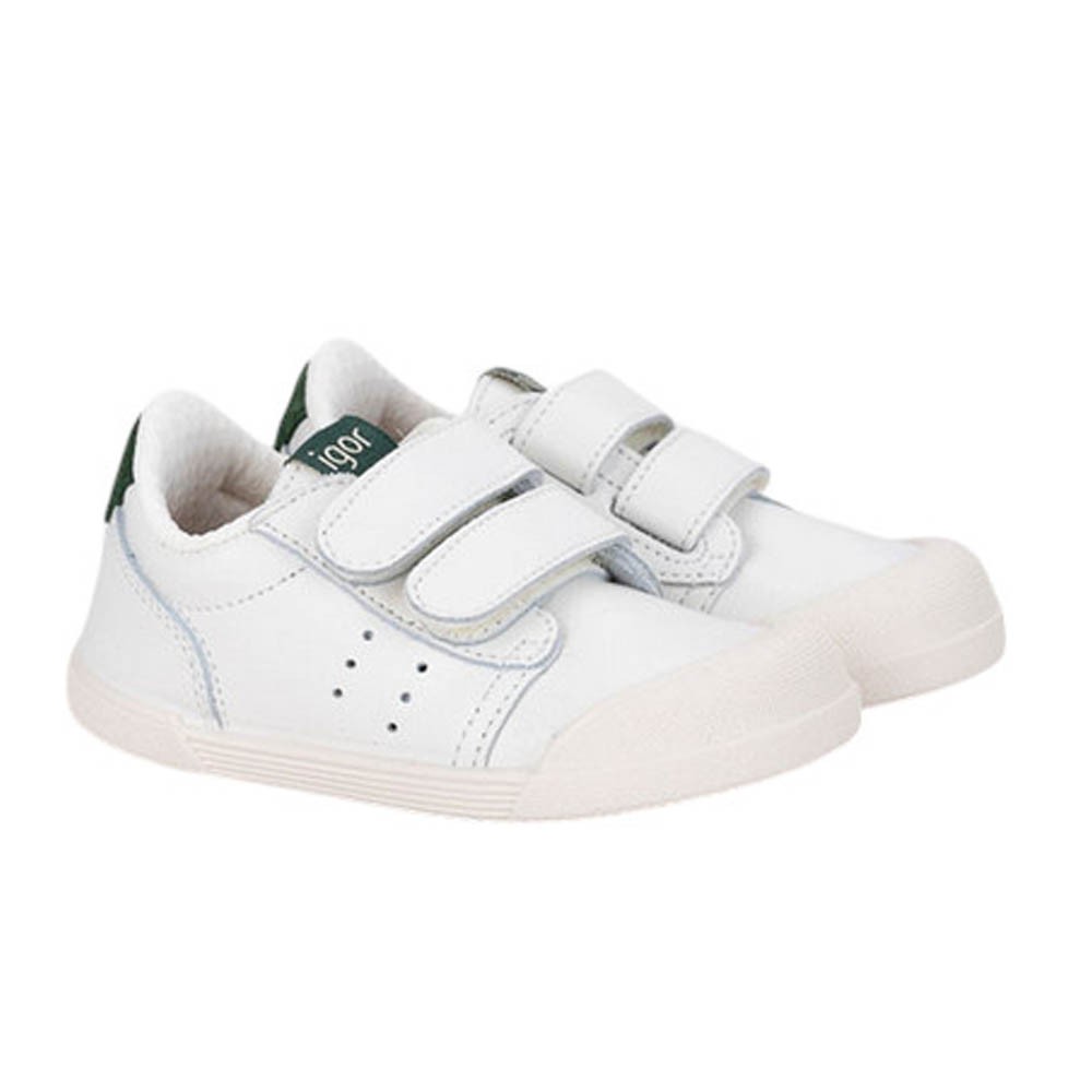 Zapatillas barefoot Igor Tennis Blanco-Musgo