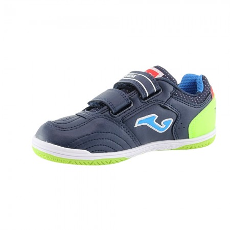 Zapatillas Futbol indoor Joma Top Flex Azul-Verde