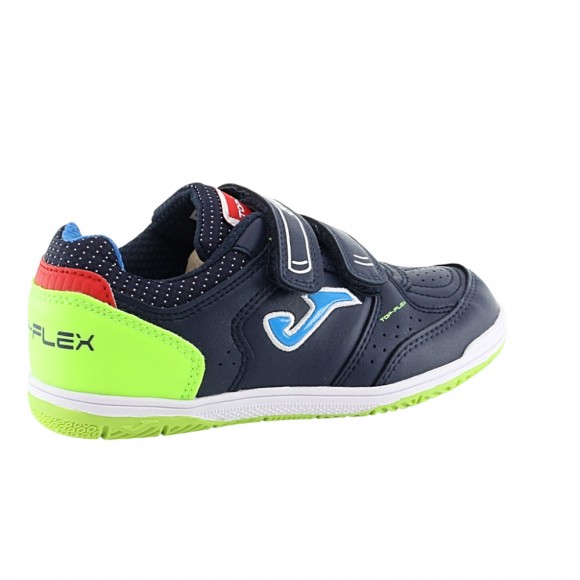 Zapatillas Futbol indoor Joma Top Flex Azul-Verde