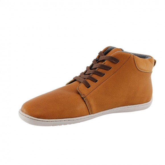 Botines barefoot Stitch & Walk forro térmico Camel