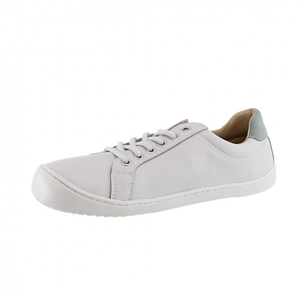 Zapatos barefoot Flexi Nens S-8412-R Blanco-Turquesa