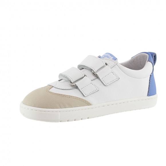 Zapatillas barefoot Blanditos Marea Blanco-Jeans