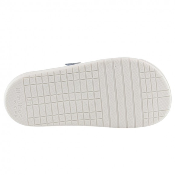 Zapatillas barefoot Blanditos Marea Blanco-Jeans