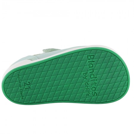 Zapatillas respetuosas Blanditos Modena Verde