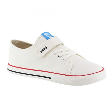 Zapatillas de lona respetuosas Mustang free Blanco