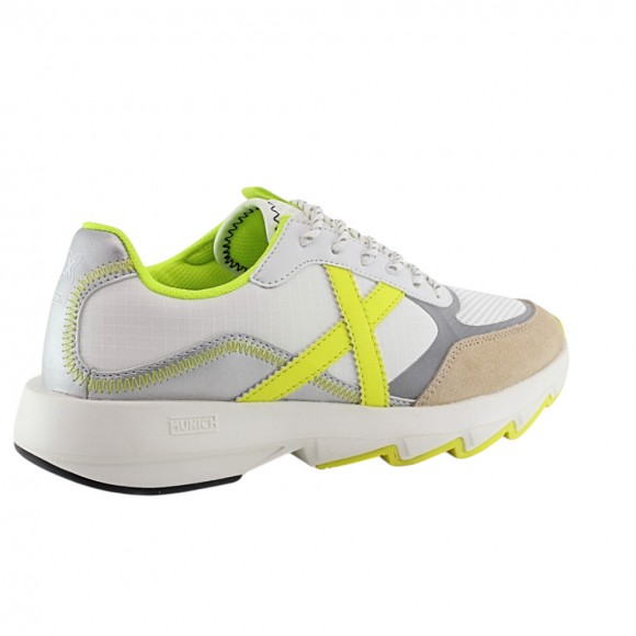 Zapatillas Munich Moda Ready Blanco-Amarillo