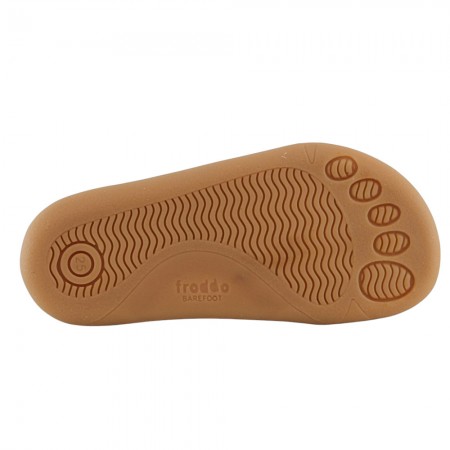 Zapatillas barefoot de lona Froddo Mar Azul