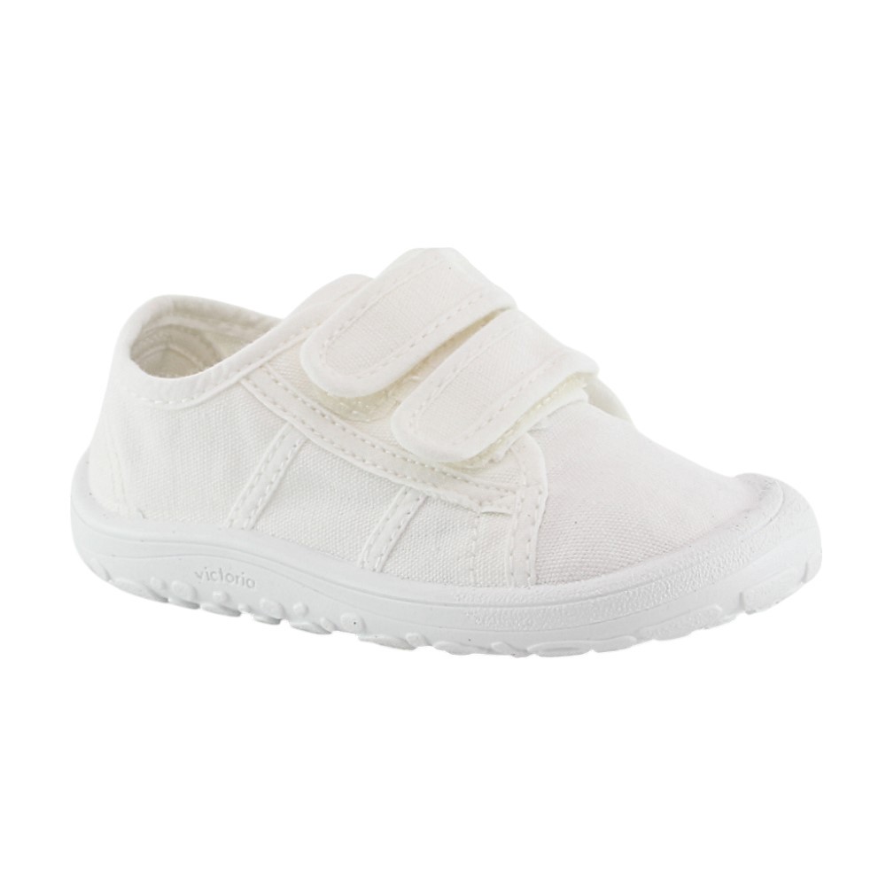 Zapatillas con velcros barefoot Victoria Bosco Blanco