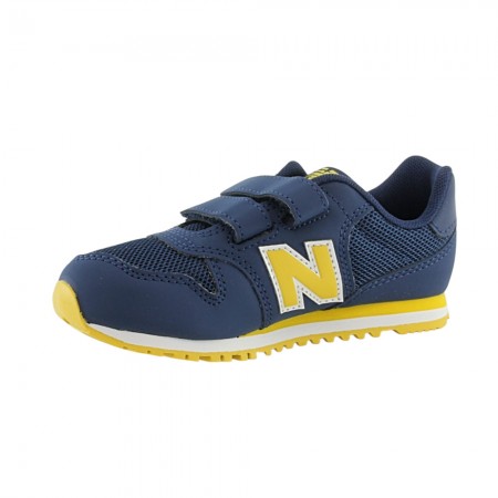 Zapatillas New Balance 500 Azul-Amarillo