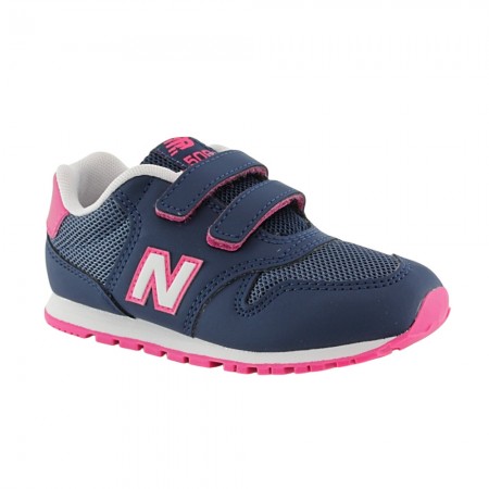 Zapatillas New Balance 500 Azul-Rosa