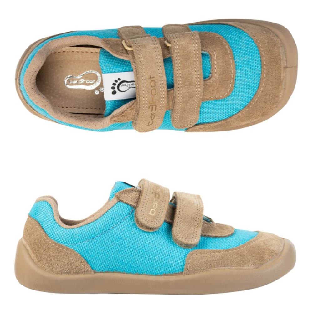 Zapatillas de lona Bar3foot Ohio Turquesa