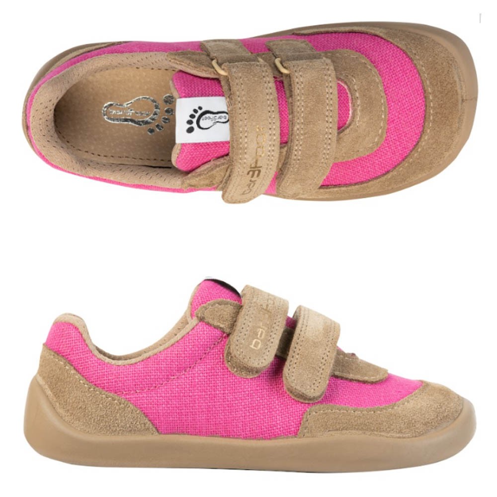 Zapatillas de lona Bar3foot Ohio Fucsia