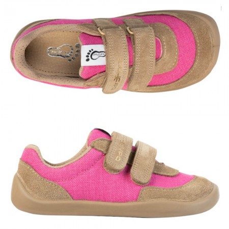 Zapatillas de lona Bar3foot Ohio Fucsia